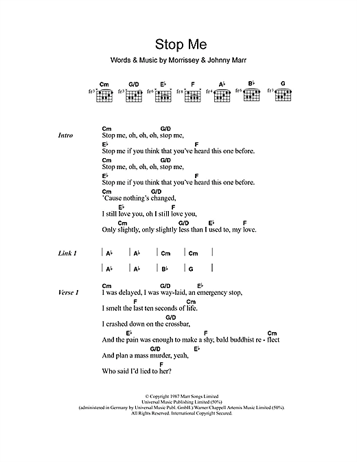 Learn to play Daniel Merriweather Stop Me If You Think You've Heard This One Before sheet music for Lyrics & Chords in minutes. Daniel Merriweather Stop Me If You Think You've Heard This One Before sheet music notes and chords