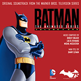 Download or print Danny Elfman Batman: The Animated Series (Main Title) Sheet Music Printable PDF 3-page score for Film/TV / arranged Easy Piano SKU: 1267269