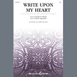 Download or print David Angerman Write Upon My Heart Sheet Music Printable PDF 7-page score for Concert / arranged SSA Choir SKU: 1732911