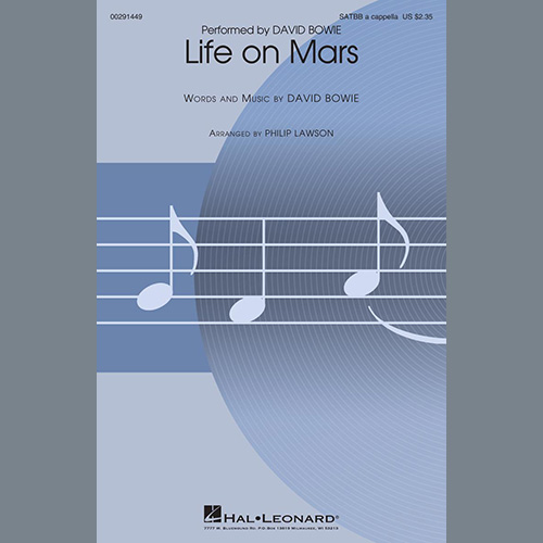David Bowie Life On Mars (arr. Philip Lawson) profile picture
