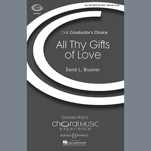 David Brunner All Thy Gifts Of Love profile picture