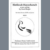 Download or print David Burger Hatikvah Hanoshanah Sheet Music Printable PDF 16-page score for Jewish / arranged SATB Choir SKU: 1259728