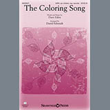Download or print David Schmidt The Coloring Song Sheet Music Printable PDF 2-page score for Religious / arranged SATB SKU: 151073
