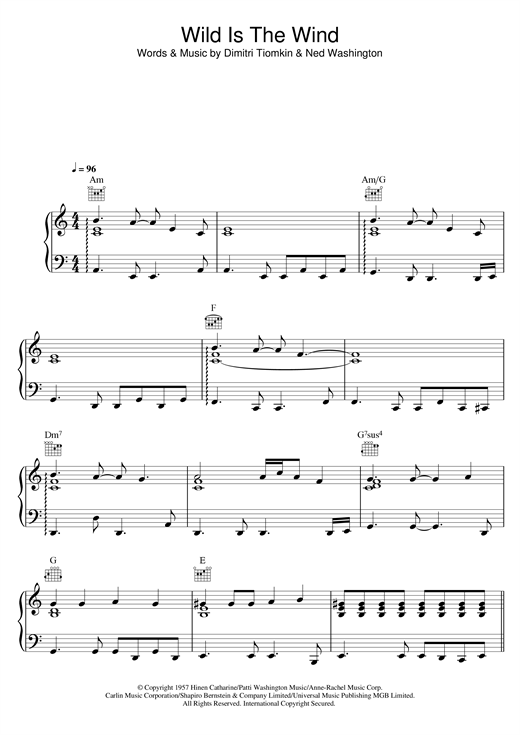 Learn to play David Bowie Wild Is The Wind sheet music for Guitar Tab in minutes. David Bowie Wild Is The Wind sheet music notes and chords