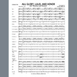 Download David Winkler All Glory, Laud, And Honor (with Hosanna, Loud Hosanna) - Bb Clarinet 2,3 Sheet Music arranged for Full Orchestra - printable PDF music score including 2 page(s)