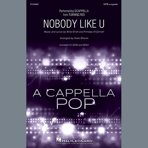 DCappella Nobody Like U (from Turning Red) (arr. Deke Sharon) profile picture