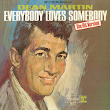 Download or print Dean Martin Everybody Loves Somebody Sheet Music Printable PDF 1-page score for Jazz / arranged Real Book - Melody, Lyrics & Chords - C Instruments SKU: 61145