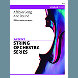Download or print Deborah Baker Monday African Song And Round - 2nd Violin Sheet Music Printable PDF 3-page score for African / arranged Orchestra SKU: 336693.