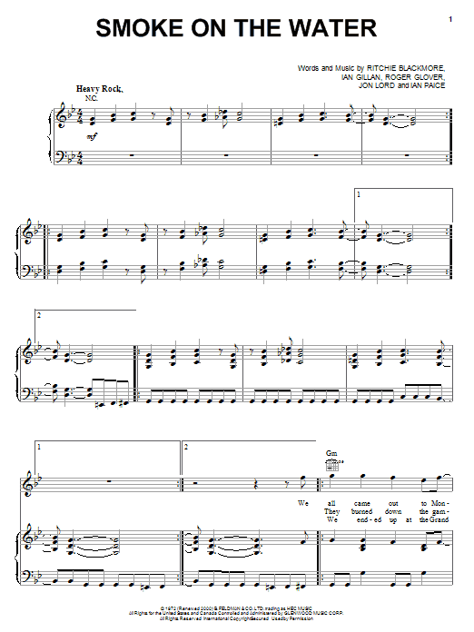Learn to play Deep Purple Smoke On The Water sheet music for Guitar Tab in minutes. Deep Purple Smoke On The Water sheet music preview music notes and score for Guitar Tab including 6 page(s)