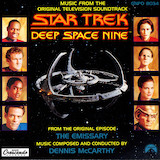 Download or print Dennis McCarthy Star Trek - Deep Space Nine Sheet Music Printable PDF 1-page score for Film and TV / arranged Melody Line, Lyrics & Chords SKU: 172783