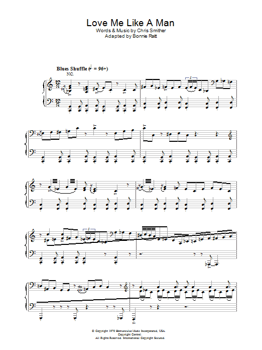 Learn to play Diana Krall Love Me Like A Man sheet music for Piano, Vocal & Guitar in minutes. Diana Krall Love Me Like A Man sheet music preview music notes and score for Piano, Vocal & Guitar including 17 page(s)