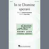 Download or print Dietrich Buxtehude In Te Domine Speravi (ed. Ryan Kelly) Sheet Music Printable PDF 13-page score for Latin / arranged SAB Choir SKU: 407586