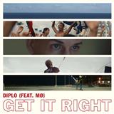 Download or print Diplo Get It Right (feat. MØ) Sheet Music Printable PDF 5-page score for Pop / arranged Piano, Vocal & Guitar (Right-Hand Melody) SKU: 125367