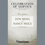 Download or print Don Besig Celebration Of Service Sheet Music Printable PDF 15-page score for Concert / arranged SATB SKU: 86608
