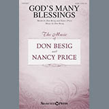 Download or print Don Besig God's Many Blessings Sheet Music Printable PDF 11-page score for Sacred / arranged SATB SKU: 186564