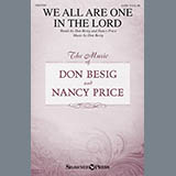 Download or print Don Besig We All Are One In The Lord Sheet Music Printable PDF 10-page score for Sacred / arranged SATB SKU: 156530