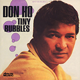 Download or print Don Ho Tiny Bubbles Sheet Music Printable PDF 2-page score for Jazz / arranged Ukulele SKU: 97205