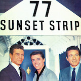 Download or print Don Ralke 77 Sunset Strip Sheet Music Printable PDF 4-page score for Film/TV / arranged Piano, Vocal & Guitar (Right-Hand Melody) SKU: 50911