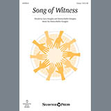 Download or print Donna Butler Douglas Song Of Witness Sheet Music Printable PDF 5-page score for Religious / arranged Unison Voice SKU: 157152