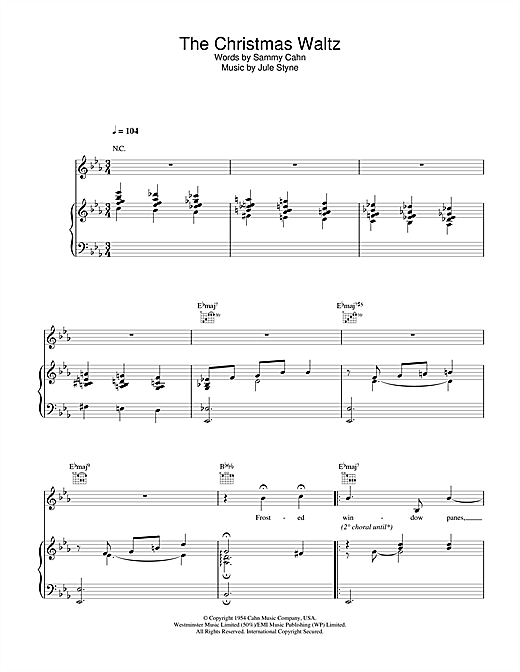 Learn to play Doris Day The Christmas Waltz sheet music for Piano, Vocal & Guitar in minutes. Doris Day The Christmas Waltz sheet music notes and chords