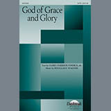 Download or print Douglas E. Wagner God Of Grace And God Of Glory Sheet Music Printable PDF 7-page score for Sacred / arranged SATB Choir SKU: 296832