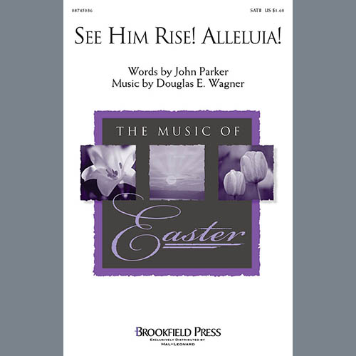 Download Douglas E. Wagner See Him Rise! Alleluia! - Bb Trumpet 2 Sheet Music arranged for Choir Instrumental Pak - printable PDF music score including 1 page(s)