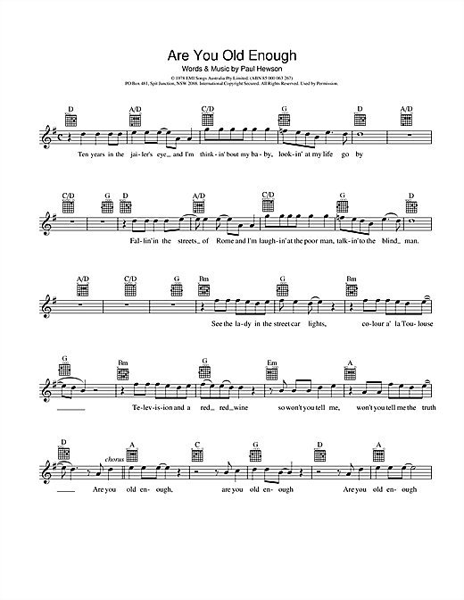 Download Dragon Sheet Music and learn how to play Melody Line, Lyrics & PDF score in minutes