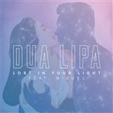 Download or print Dua Lipa Lost In Your Light (feat. Miguel) Sheet Music Printable PDF 7-page score for Pop / arranged Piano, Vocal & Guitar (Right-Hand Melody) SKU: 124376