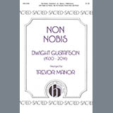 Download or print Dwight Gustafson Non Nobis (arr. Trevor Manor) Sheet Music Printable PDF 10-page score for Traditional / arranged TTBB Choir SKU: 424473
