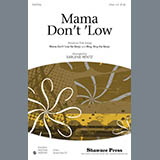 Download or print Earlene Rentz Mama Don't 'Low (with Ring, Ring The Banjo) Sheet Music Printable PDF 7-page score for American / arranged 2-Part Choir SKU: 159206