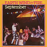 Download or print Earth, Wind & Fire September Sheet Music Printable PDF 4-page score for Funk / arranged Piano, Vocal & Guitar SKU: 101066