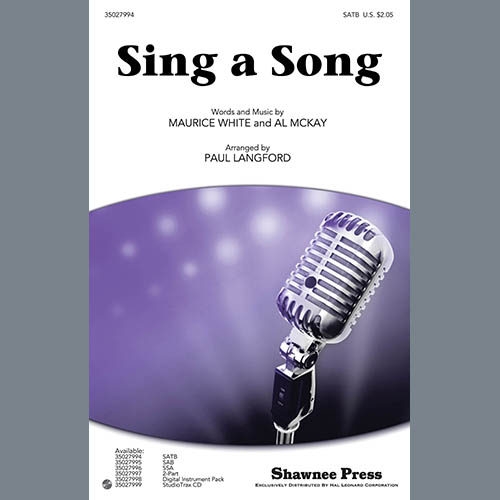 Earth, Wind & Fire Sing A Song (arr. Paul Langford) profile picture