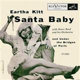 Download or print Eartha Kitt Santa Baby Sheet Music Printable PDF 11-page score for Christmas / arranged SATB SKU: 108646