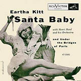 Download or print Eartha Kitt Santa Baby (jazz version) Sheet Music Printable PDF 4-page score for Jazz / arranged Piano SKU: 49620