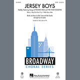 Download or print Frankie Valli & The Four Seasons Jersey Boys Medley (arr. Ed Lojeski) Sheet Music Printable PDF 5-page score for Jazz / arranged TTBB SKU: 156975