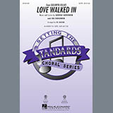 Download or print Ed Lojeski Love Walked In Sheet Music Printable PDF 9-page score for Jazz / arranged SATB SKU: 173457