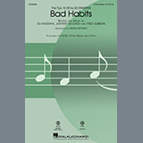 Download or print Ed Sheeran Bad Habits (arr. Mark Brymer) Sheet Music Printable PDF 10-page score for Pop / arranged SATB Choir SKU: 1144192