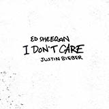 Download Ed Sheeran & Justin Bieber I Don't Care Sheet Music arranged for Oboe Solo - printable PDF music score including 2 page(s)