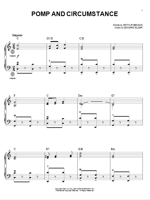 Learn to play Edward Elgar Pomp And Circumstance sheet music for String Solo in minutes. Edward Elgar Pomp And Circumstance sheet music preview music notes and score for String Solo including 15 page(s)