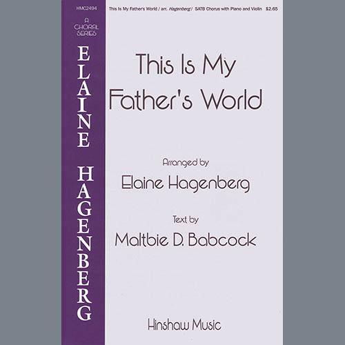 Elaine Haggenberg This Is My Father's World profile picture