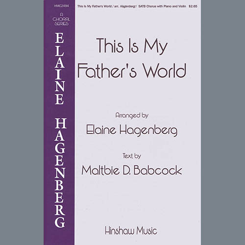 Elaine Haggenberg This Is My Father's World pictures Elaine Haggenberg This Is My Father's World profile picture