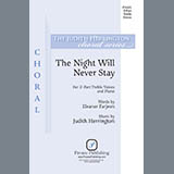 Download or print Eleanor Farjeon and Judith Herrington The Night Will Never Stay Sheet Music Printable PDF 7-page score for Concert / arranged Choir SKU: 441911