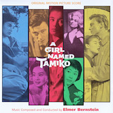 Download or print Elmer Bernstein A Girl Named Tamiko Sheet Music Printable PDF 4-page score for Film and TV / arranged Piano, Vocal & Guitar (Right-Hand Melody) SKU: 77433