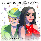 Download or print Elton John & Dua Lipa Cold Heart (PNAU Remix) Sheet Music Printable PDF 5-page score for Pop / arranged Piano, Vocal & Guitar (Right-Hand Melody) SKU: 501480