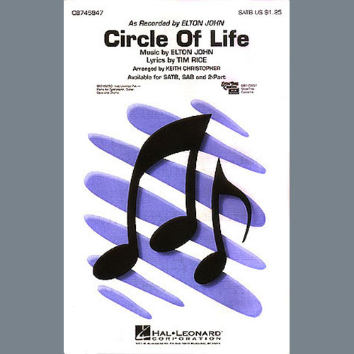 Elton John Circle Of Life (from The Lion King) (arr. Keith Christopher) profile picture