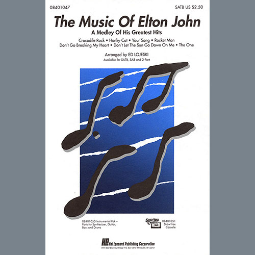 Elton John The Music of Elton John (A Medley Of His Greatest Hits) (arr. Ed Lojeski) profile picture