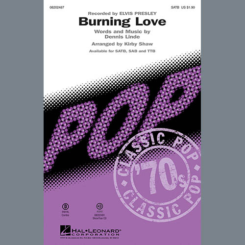 Elvis Presley Burning Love (arr. Kirby Shaw) profile picture