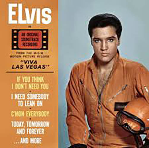 Elvis Presley The Lady Loves Me (from Viva Las Vegas) profile picture