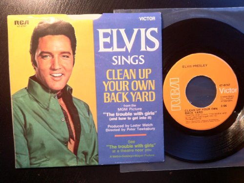 Elvis Presley Clean Up Your Own Backyard profile picture