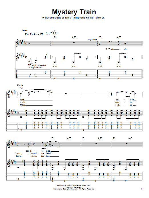 Learn to play Elvis Presley Mystery Train sheet music for Guitar Tab in minutes. Elvis Presley Mystery Train sheet music preview music notes and score for Guitar Tab including 5 page(s)